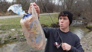 GROCERY STORE Fishing Challenge!