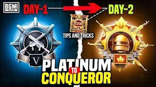  7 Trick To Reach Conqueror In Just 2 Days | How To Reach Conqueror In Bgmi