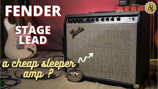 This FENDER amp is 40 years old | Stage Lead - Solid State ! | First Impressions