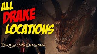 ALL DRAKE LOCATIONS for EASY FARMING and WYRMSLIFE CRYSTALS | Dragon's Dogma 2