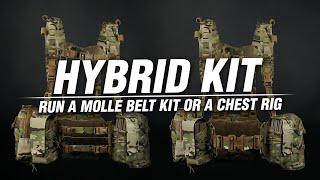 Run a Belt Kit or a Chest Rig Set Up - Hybrid Kit | Carcajou Tactical