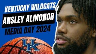 Kentucky Wildcats Basketball Ansley Almonor - Media Day 2024