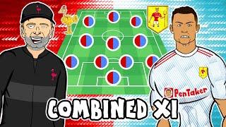 SHOCKING or REALISTIC Liverpool vs Man United 2022 COMBINED XI?! ► 442oons