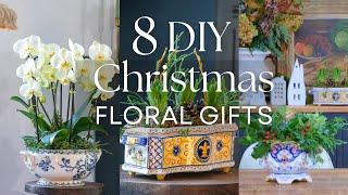 8 Christmas Florals Ideas (easy holiday decor) 