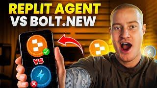 Replit Agent VS Bolt.new (Build a SaaS with AI in minutes)