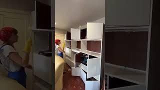 Преобразить советский шкаф своими руками! #интерьер #своимируками