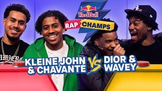 “Jij weet niks man!"  | Kleine John & Chavanté vs. Dior & Wavey | Red Bull Rap Champs