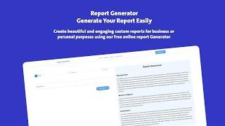 AI Report Generator