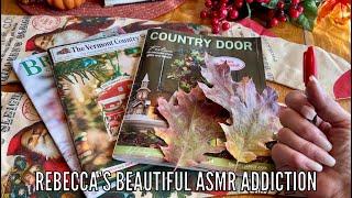 ASMR Christmas catalogs! (No talking version) Vermont Country Store~Country Door~Bronner's