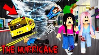 THE HURRICANE IS COMING! *it HIT our new home* ️ (Brookhaven Movie Roleplay)