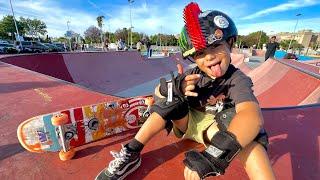 Un Día Con un NIÑO SKATER de 5 AÑOS