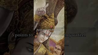 5 points to remember when u feel like giving up | lord krishna motivational video #shorts #krishna