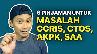 Cara Dapatkan Pinjaman Peribadi Untuk Masalah CCRIS, CTOS, AKPK, SAA