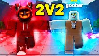 DESTROYING Players in 2V2 RANKED with STUD in ROBLOX The Strongest Battlegrounds...