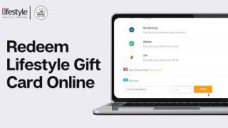 How To Redeem Lifestyle Gift Card Online | Use Lifestyle Gift Card (2024)