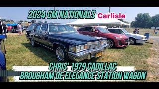 2024 GM Nationals, Carlisle Chris' 1979 Cadillac Brougham De Elegance Station Wagon