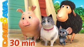   Farm Animals Song and More Baby Songs | Kids Songs & Nursery Rhymes by Dave and Ava 
