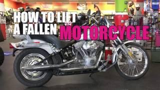 How to Lift a Fallen Motorcycle | Cruiser Edition | Partzilla.com