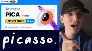 $PICA - PICASSO COIN CRYPTO PICA L1 BLOCKCHAIN HOW TO BUY GATE OSMOSIS PABLO DEX COSMOS COMPOSABLE