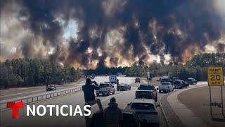 Gobernadora de Nueva York declara estado de emergencia por los incendios que azotan a Long Island