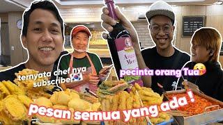 Beli semua menu yang ada!! kuliner pingir jalan korea! 