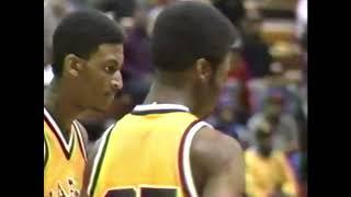 Clifford Scott vs. Shabazz.  Essex County Tournament Final. Feb. 24, 1990. HS Boys Basketball