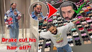 Drake debuts new haircut after being trolled for wearing pigtails with barrettes