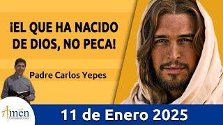 Evangelio De Hoy Sábado 11 de Enero 2025 #PadreCarlosYepes l San Juan 3, 22-30 l Misa