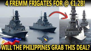 IS THE PHILIPPINES BUYING ITALIAN WARSHIPS? 4 FREMM FRIGATES UP FOR SALE!