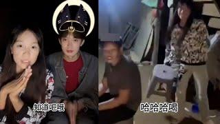 小陈的老挝媳妇儿  小美回到家里继续和大家聊天  粉丝不断刷礼物 老罗也支持