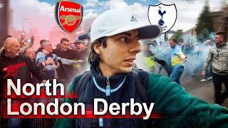 Italian Fan Experiences the Atmosphere of London’s Most Famous Derby (TOTTENHAM VS ARSENAL)