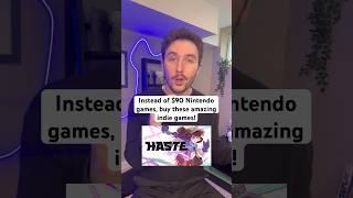 PLAY MORE INDIE GAMES!!  #gamingshorts #gaming #indiegames #nintendo #gamers