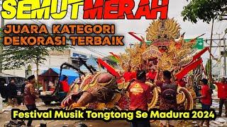 Festival musik tong tong se Madura 2024 Semut Merah