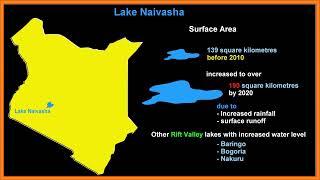 The fresh water Lake without an outlet - Lake Naivasha