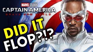 Captain America Brave New World Box Office Update!   Did it FLOP? MCU News