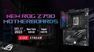 New ROG Z790 motherboards for Intel 14th gen!