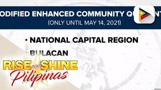 MECQ sa NCR Plus bubble, extended hanggang May 14