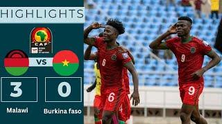 Full Highlights: Malawi 3 - 0 Burkina faso