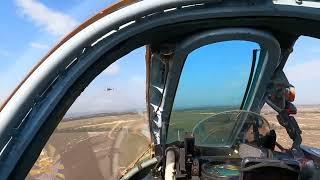 Попадание ракеты ПЗРК в Су-25