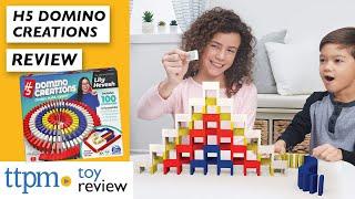 H5 Domino Creations Domino Toppling Set from Spin Master | DIY Domino Art and Satisfying Topple