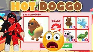 I TRADED *NEW* HOT DOGGO  IN NEW ADOPT ME SUMMER FEST UPDATE! ROBLOX