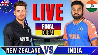 India vs New Zealand, Final | Live Cricket Match | IND vs NZ Live Match | Champions Trophy Final