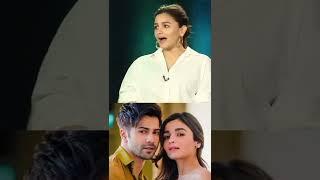 alia bhatt talking about varun during promotiones #varia #varundvn #aliabhat #kalank