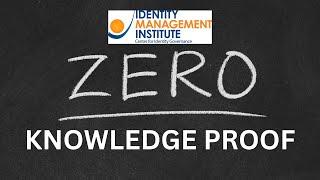 Zero Knowledge Proof Identity Management