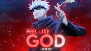 「Feel Like God 」Jujutsu Kaisen - Gojo VS. Sukuna [Edit/AMV]