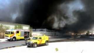 Fire breaks out at the Sana Fashions warehouses in Dubai