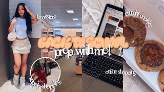 BACK TO SCHOOL PREP | school supplies shopping, crumbl, journaling, ig pics ft. iDprt