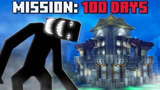 Surviving Minecraft’s DEADLIEST Scary Mods for 100 Days in Hardcore #5... Cant Breathe