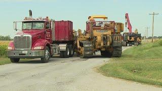 Train derails Monday morning in Clinton County