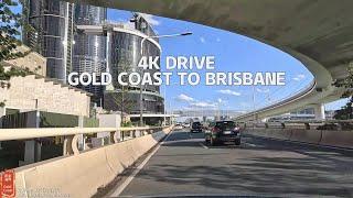 [4k] Driving From Gold Coast To Brisbane Saturday 2 Dec 2023 | Queensland | Australia